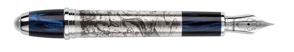 Montegrappa Prince Albert II of Monaco Foundation Ocean Fountain Pen